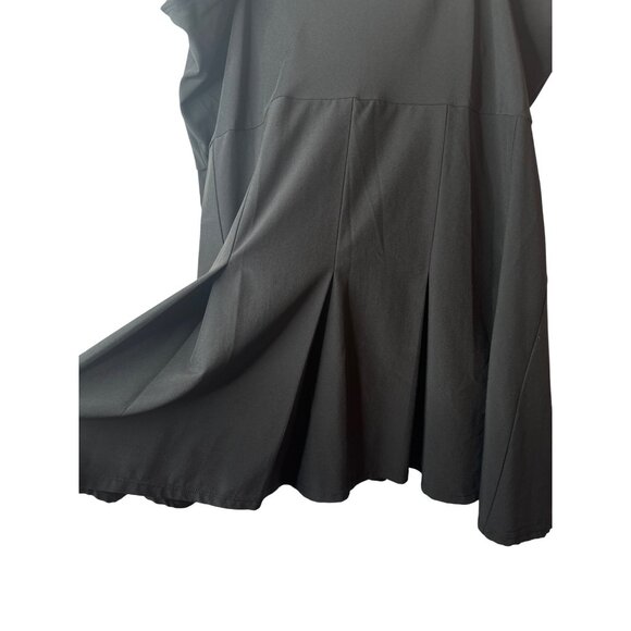 Abercrombie & Fitch XLP Womens Black Strappy Dress  Polyester & Elastane Blend - Picture 10 of 12